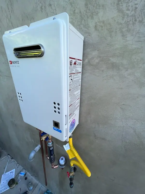 Tankless water heater installation for Wertsville homes