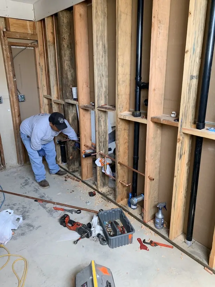 Commercial rough-in plumbing for Trenchless Sewer Repair in Wertsville